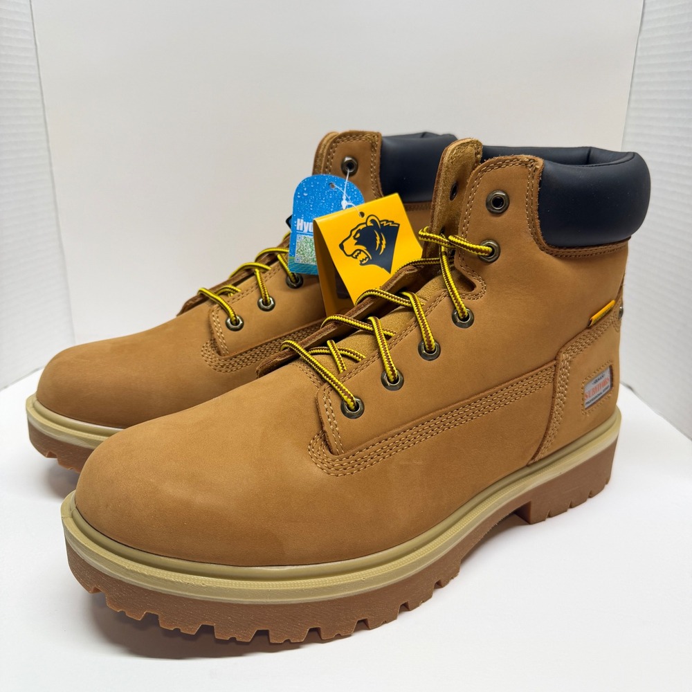 Herman Survivors Driller Men's 13 Wheat Waterproof Steel Toe Work Boots NEW - Picture 2 of 10
